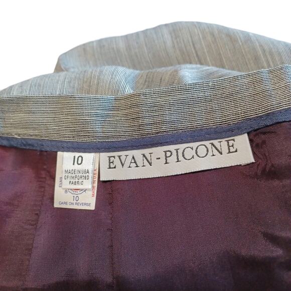 Vintage EVAN PICONE Linen Blend SKIRT SIZE 10 ***NEW WITH TAGS!*** - Picture 6 of 8